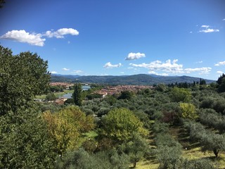 view of florence italy