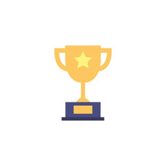 Isolated trophy icon vector design
