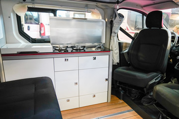 motorhome caravan interior holiday Camper van RV