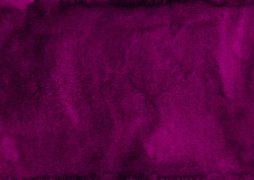 Watercolor Deep Crimson Background Texture. Watercolour Abstract Dark Purple Backdrop. Horizontal Template.