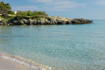 Mare cristallino della costa tarantina, Puglia