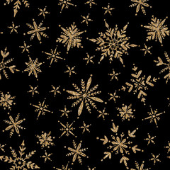 Snow flakes falling design, christmas snowflakes confetti falling scatter backdrop. Winter snow shapes decor. 