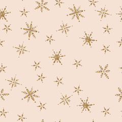 Snow flakes falling design, christmas snowflakes confetti falling scatter backdrop. Winter snow shapes decor. 