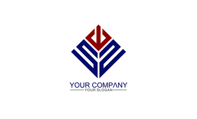 Simple, creative, unique, abstract and strong WSS or SWS initial logo template vector icon for  any business such as financial, fitness and consulting