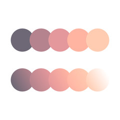 Color palette and gradient collection 03 for graphic designer