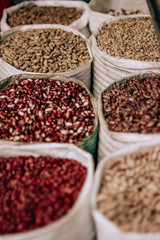  beans, legumes, food market
