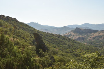 Obraz premium mountain slope