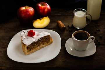 cake and coffee apple pie kuvhen