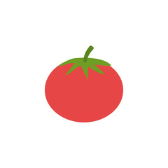 Isolated tomato icon flat design