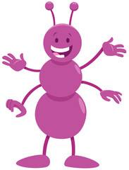 funny ant insect comic animal character