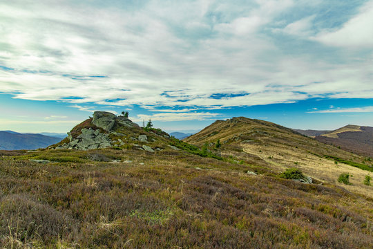 Ben Lawers Scottish highland grassy mountain rocks scenery landscape photography