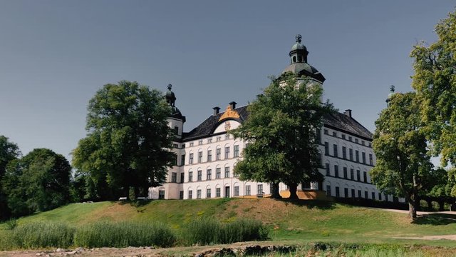 Front view of Skokloster Slott Castle near Stockholm
