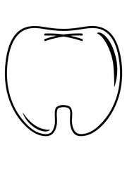 kontur version süßer baby zahn zähnchen niedlich klein milchzahn kind clipart mund putzig zähne putzen zahnarzt zahnfee verloren lieb