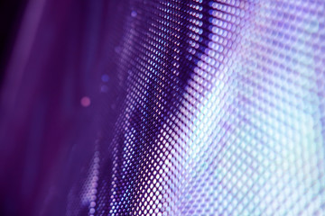 CloseUp LED blurred screen. LED soft focus background. abstract background ideal for design.