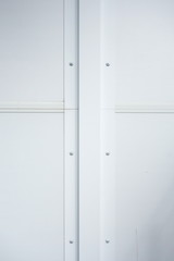 Obraz premium The exterior wall of office building