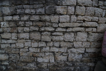 Bruchsteinmauer in prichsenstadt,