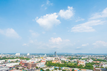 Beautiful landscape of Pattaya city in chonburi