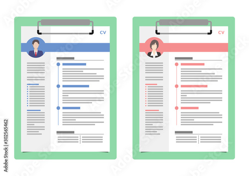 履歴書のイラスト素材 Wall Mural Agent Agent Wallpaper Murals Mayucolor