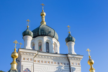 Foros church. Church of the Resurrection in foros. Sights of the Crimean Peninsula. Crimea.