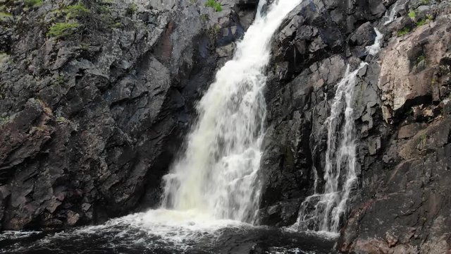 Waterfall close-up