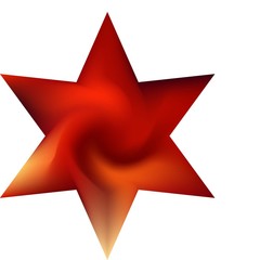 Collection of hexagram mesh backgrounds.