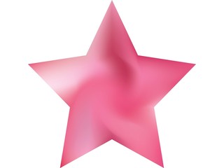 Set of pentagram colorful backgrounds.