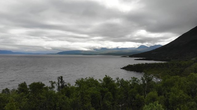 Lake in the mountains