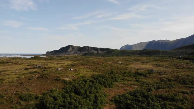 View of mountains