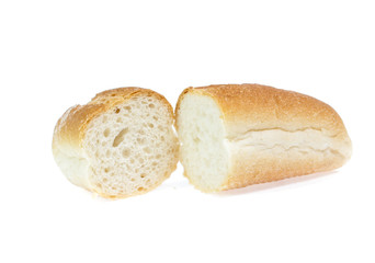 Bread isolated on white background