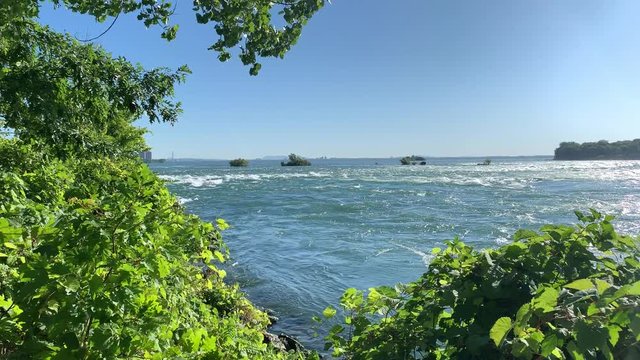 The Lachine Rapids,  Saint Lawrence River