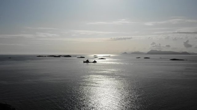 Boat at the sea