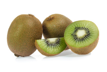 Fototapeta premium kiwi fruit isolated on white background