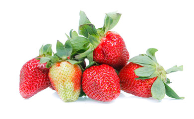 Fototapeta na wymiar strawberry Isolated on a white background