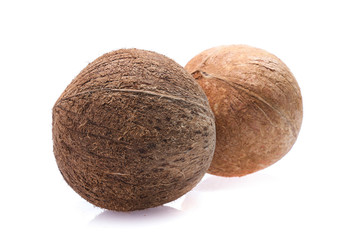 coconuts isolated on  white background