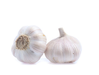 Fototapeta premium garlic isolated on white background