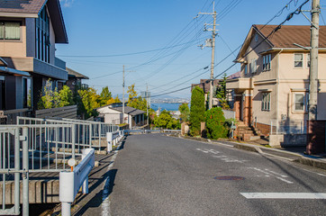 住宅街の道路