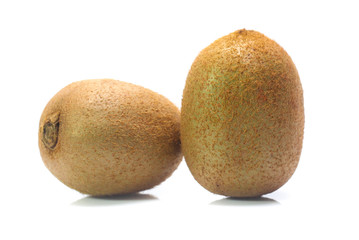 kiwi fruit isolated on white background