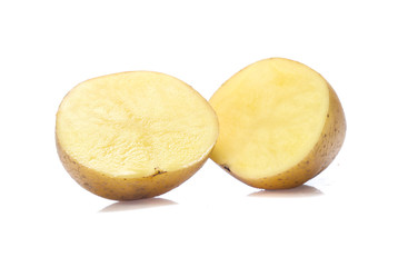 potato isolated on white background