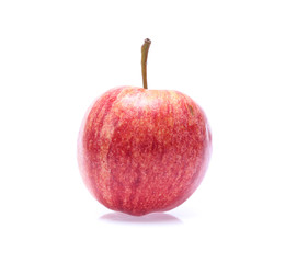 Red apple isolated on a white background