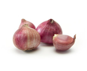 onion thai ingredient on white ground