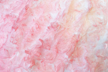 Pink Cotton wool texture for background