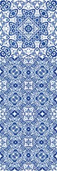 Decorative color ceramic azulejo tiles.