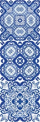 Traditional ornate portuguese azulejos.