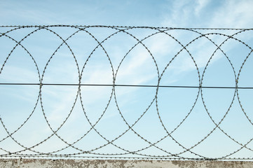 Barbed wire