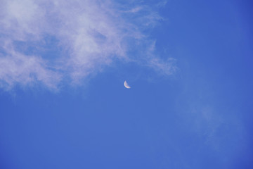 blue sky with clouds