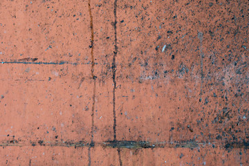 Close up oil stains on the wall in dirty kitchen wall