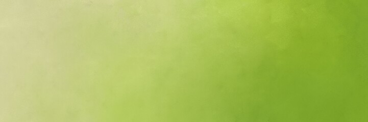 yellow green, tan and dark khaki colored vintage abstract painted background with space for text or image. can be used as header or banner
