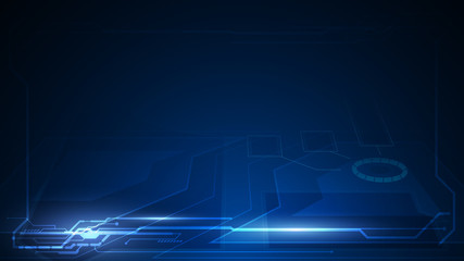 sci fi tech innovative concept background