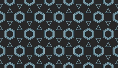 Blue color. Design for prints, textile, decor, fabric. for holiday decoration, holiday packaging. Vector seamless pattern