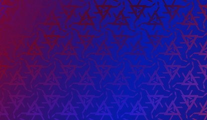 Multicolored Blurred Gradient Background.Hipster Pattern With Polygonal Elements. Triangles Style. Vector Illustration. Background For Your Business Project. Advert, Template Screen